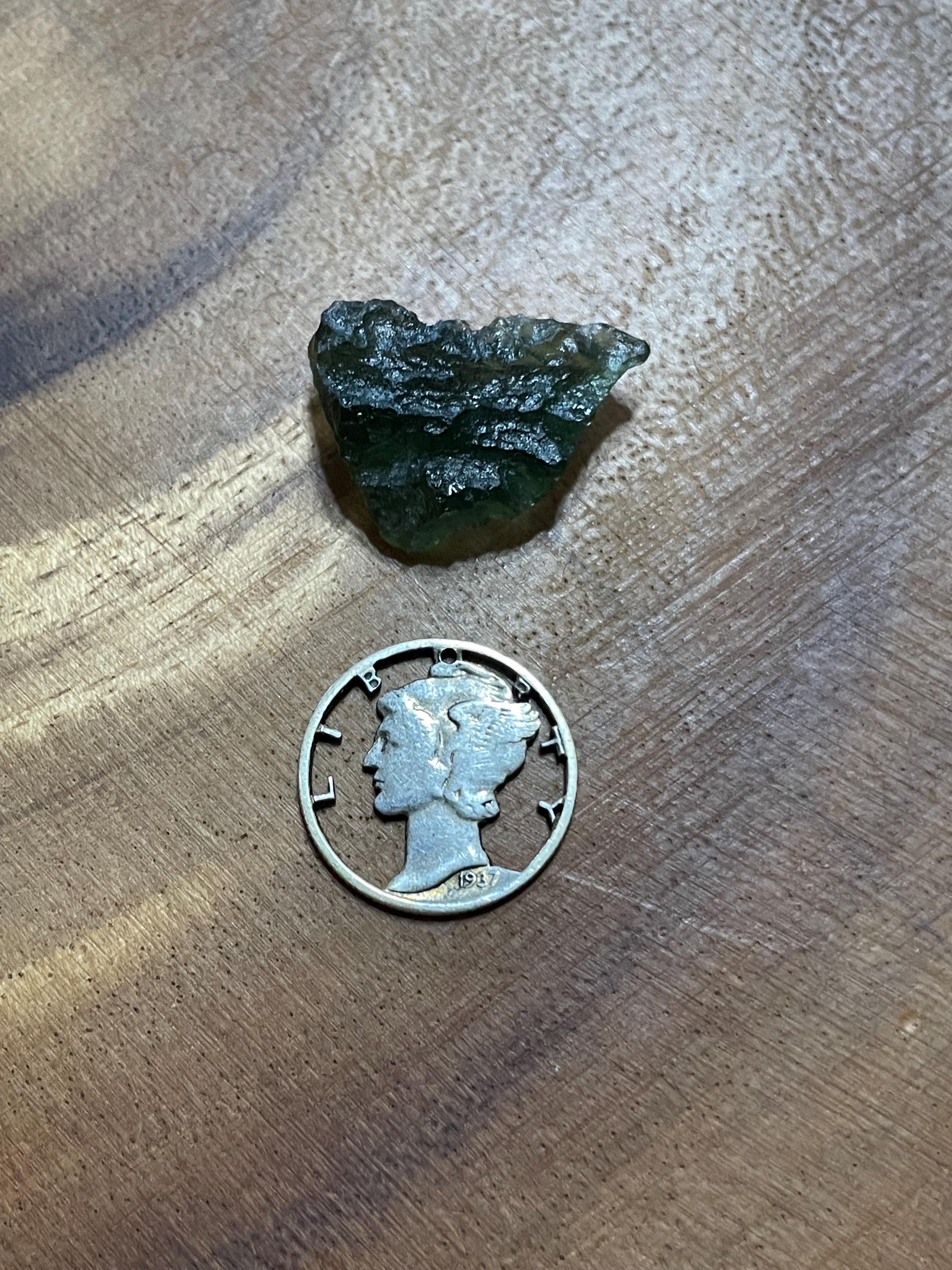 Raw Moldavite - 2.5g